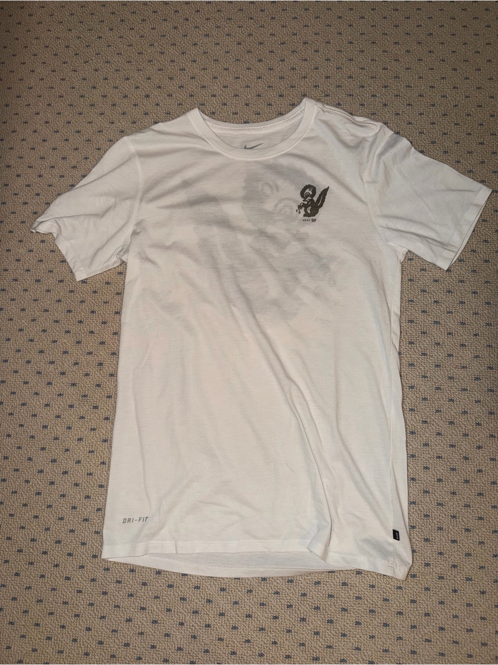 Nike SB White Short Sleeve Dri-FIT Graphic Tee